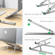 MacBook Pro Notebook Stand Foldable Aluminium Alloy Tablet - Iconic